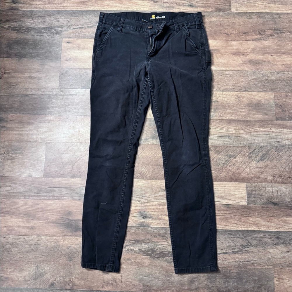 Carhartt Slim Fit Black Pants
